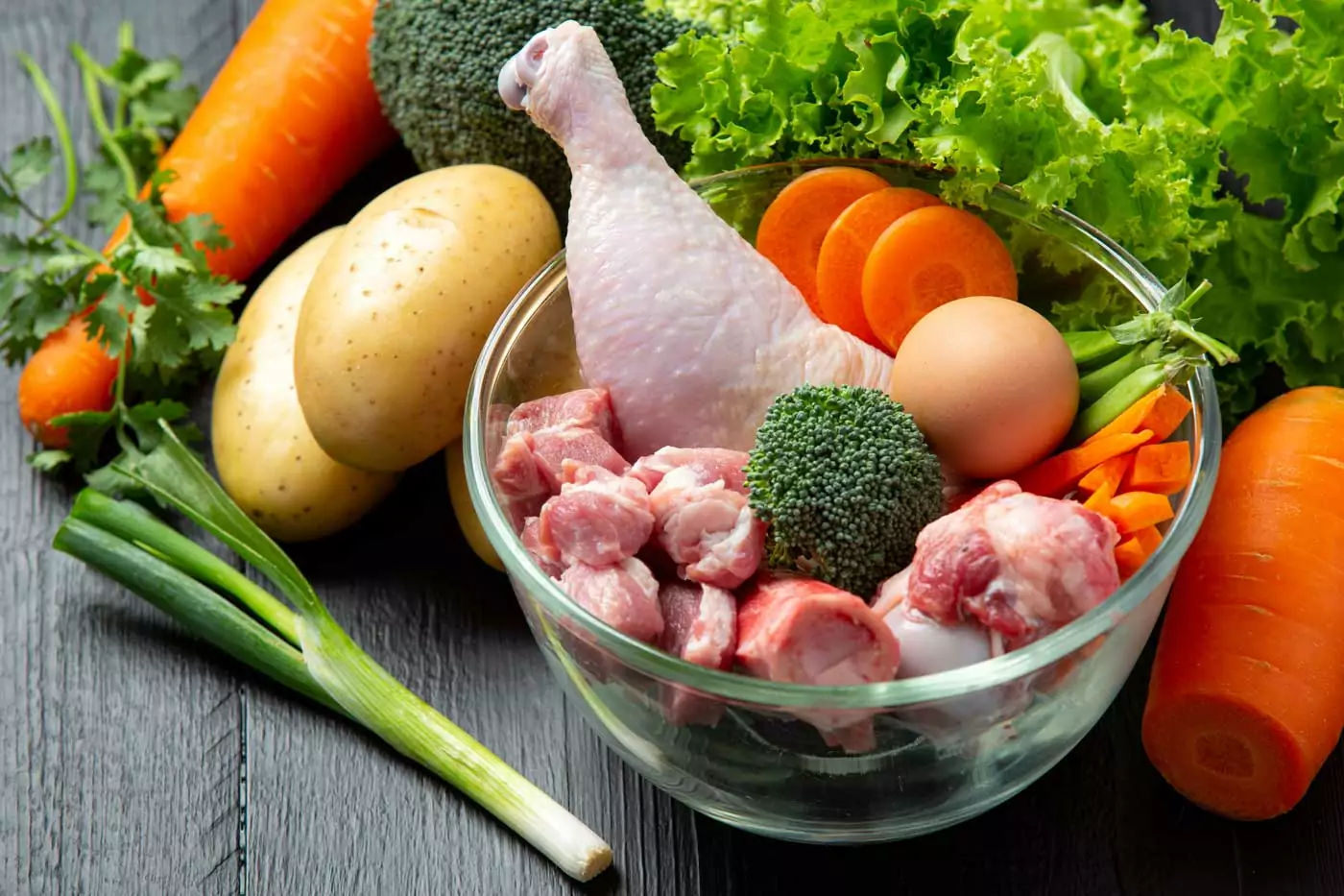 Impara come alimentare il tuo cane con una dieta casalinga salutare ed equilibrata: scopri qiali sono i nutrienti di base, come preparare piatti gustosi, il conteggio delle calorie e quali sono le porzioni ideali per il tuo amico peloso.