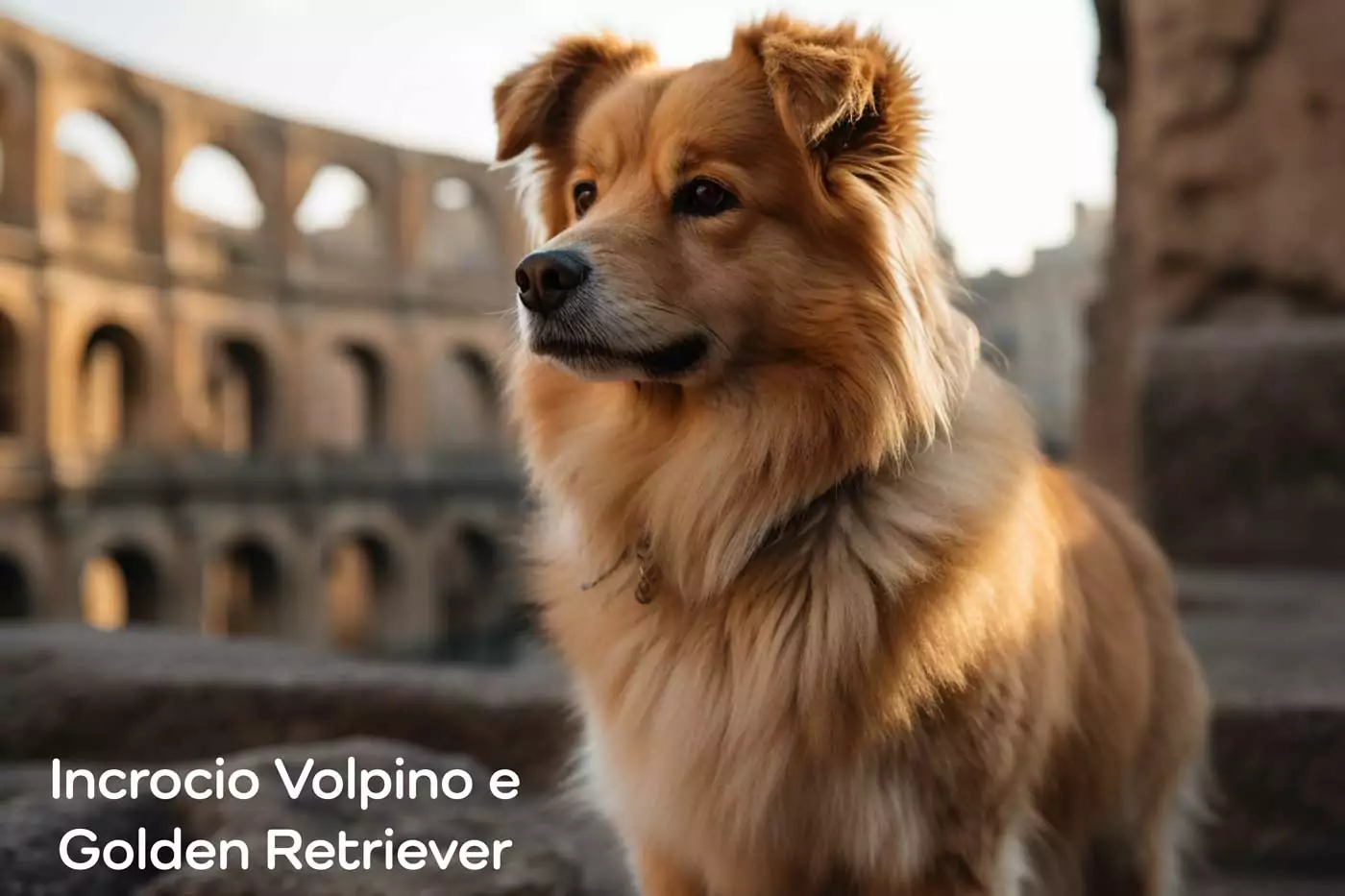 volpino golden retriever mix