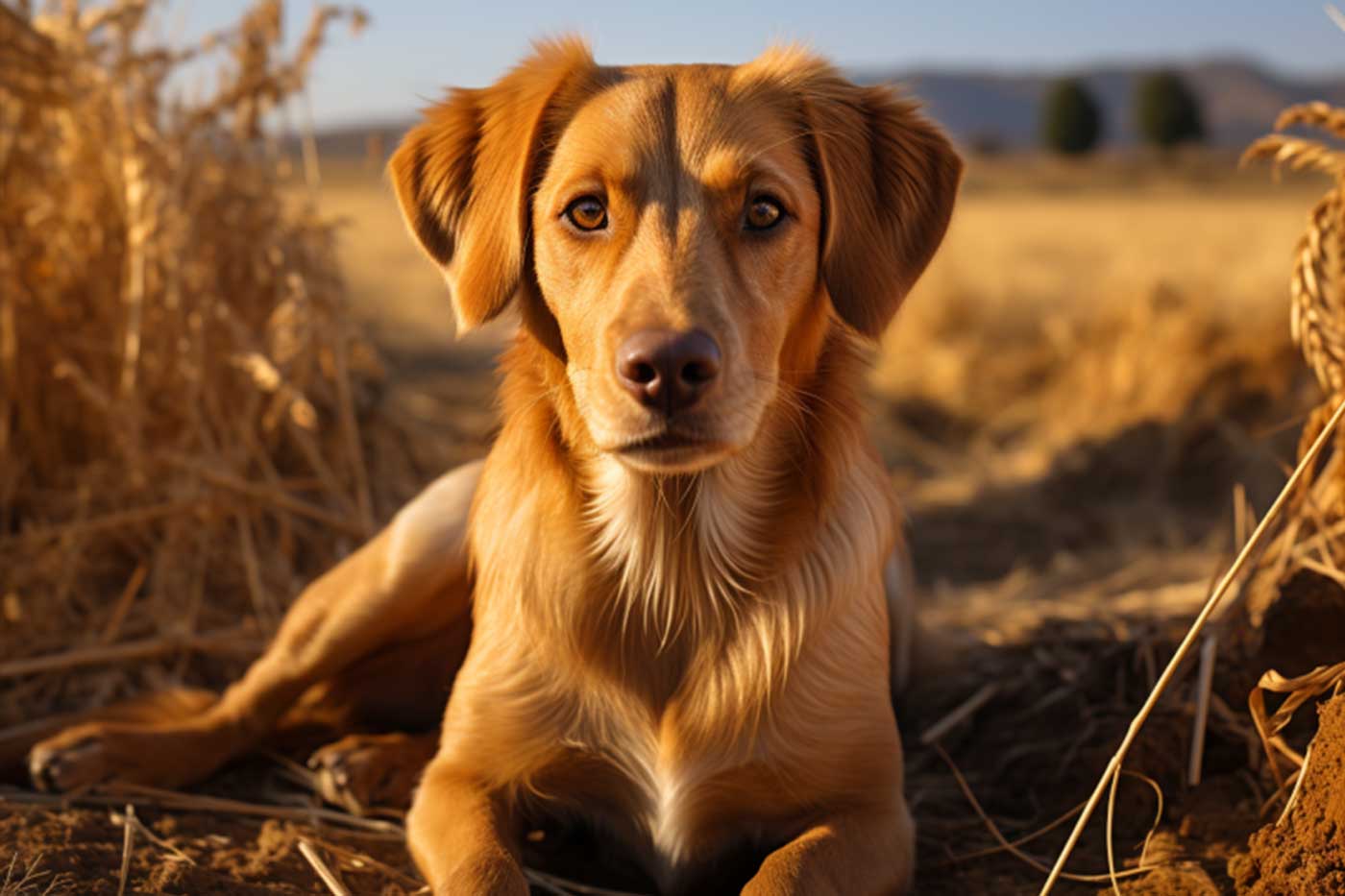 labrador cane da caccia mix